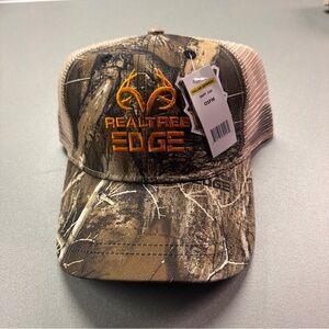 Realtree Edge Trucker Hat Cap Men’s Multicolor Camo Mesh Snapback